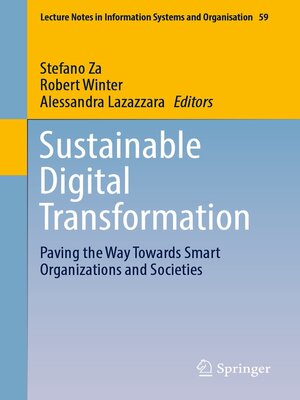cover image of Sustainable Digital Transformation